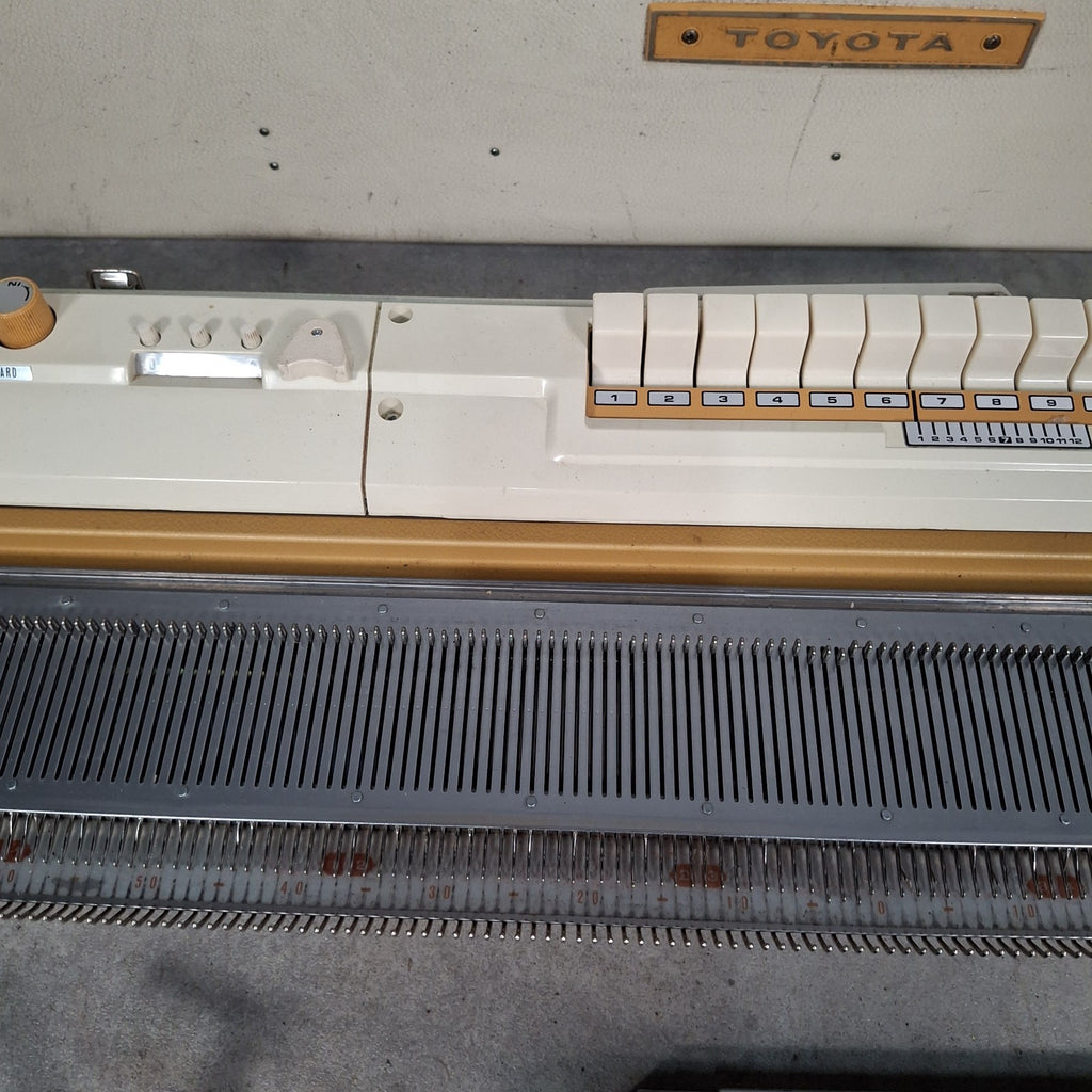 Toyota KS-787 Knitting Machine | Made in Japan | Untested | With Spare Parts