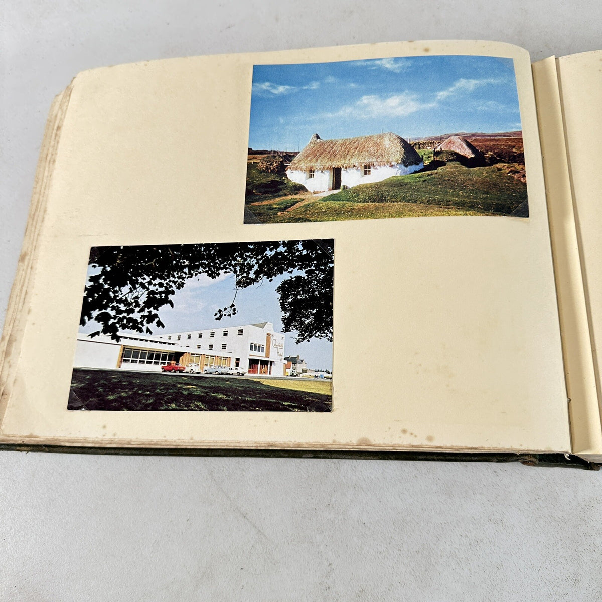 Vintage Postcard Album - 340+ Postcards - Europe & UK - 1950s-1970s - Handwritten Annotations - Used