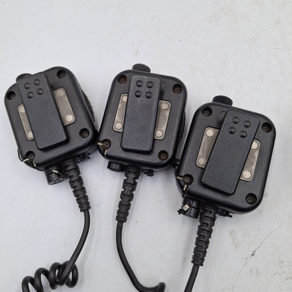 Sonic Communications Speaker-Microphone Handmic x5 + Niros 9261 x1 - Job Lot Bundle - Used - Spares or Repair