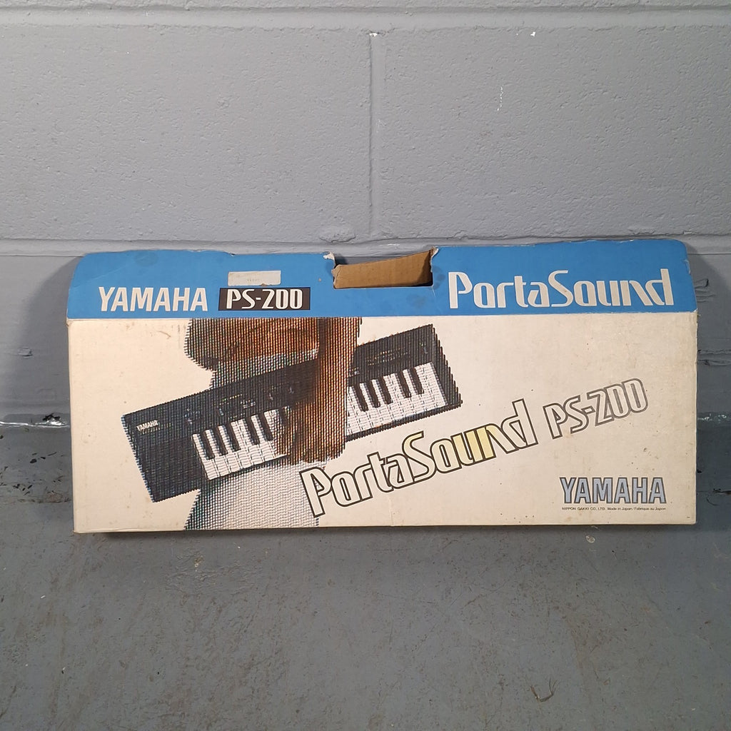 Yamaha PortaSound PS-200 Electronic Keyboard - Boxed - Made in Japan - Tested & Working