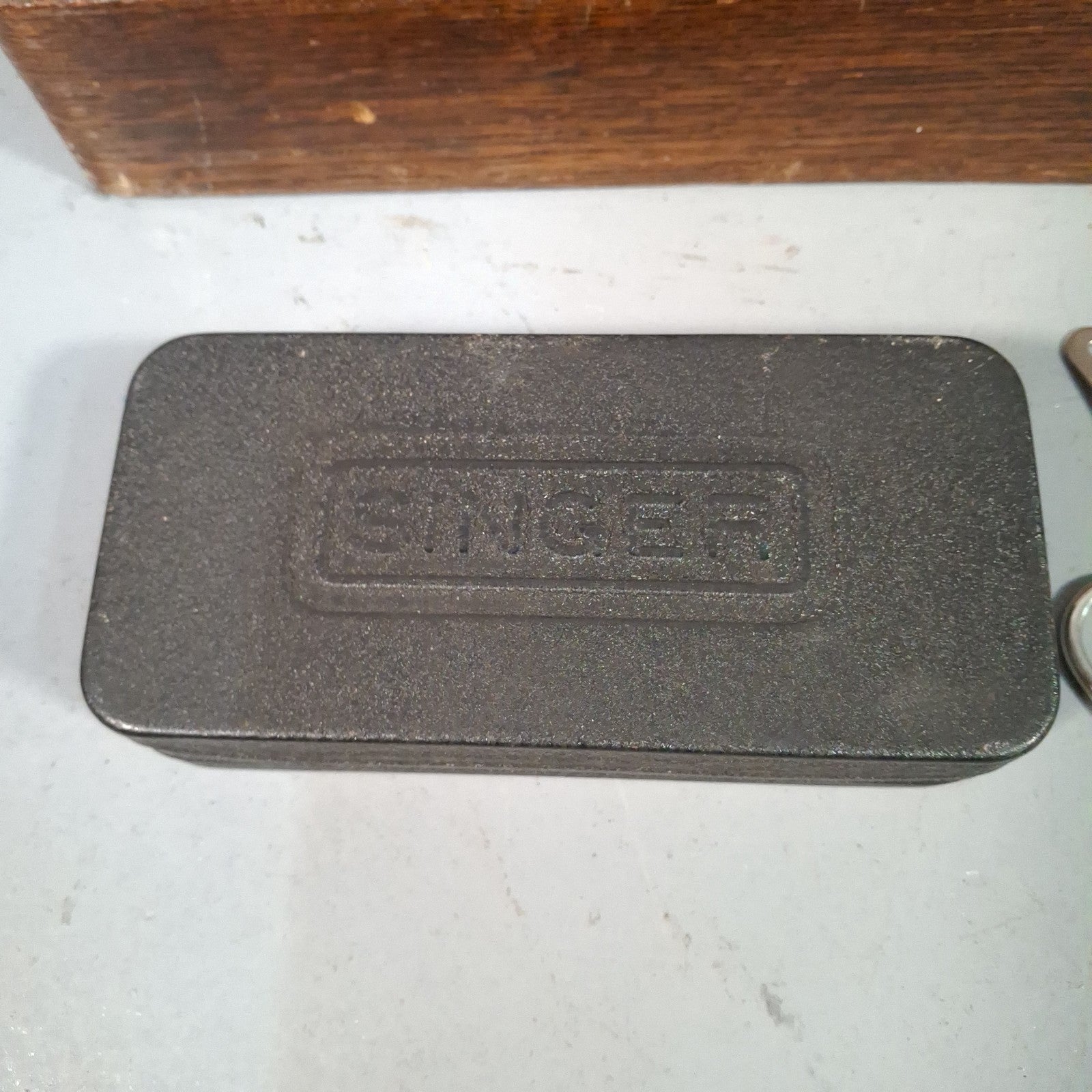 Singer 66K Hand Crank Sewing Machine with Case & Attachments | 1939 | Serial EC340474 | Used