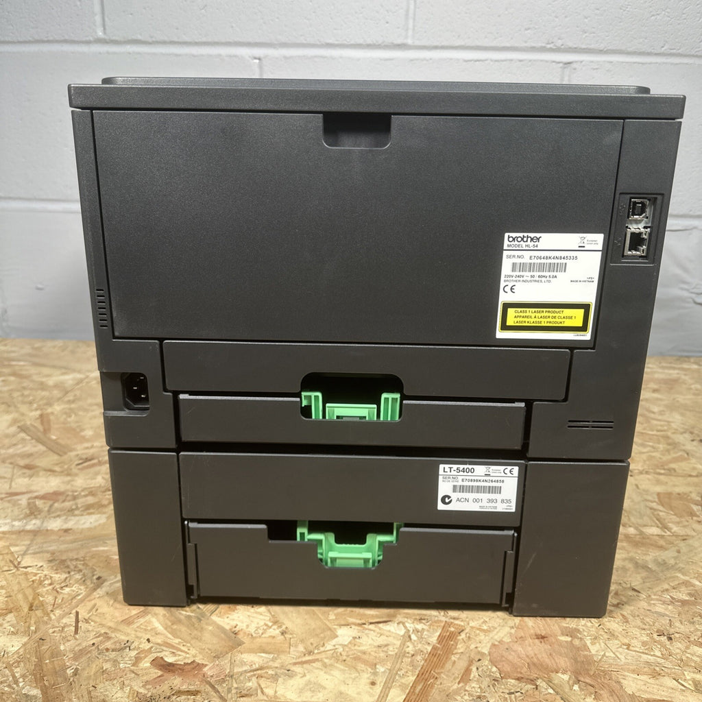 Brother HL-5450DN Mono Laser Printer | Used | Duplex & Network | Extra Paper Tray | Tested Working