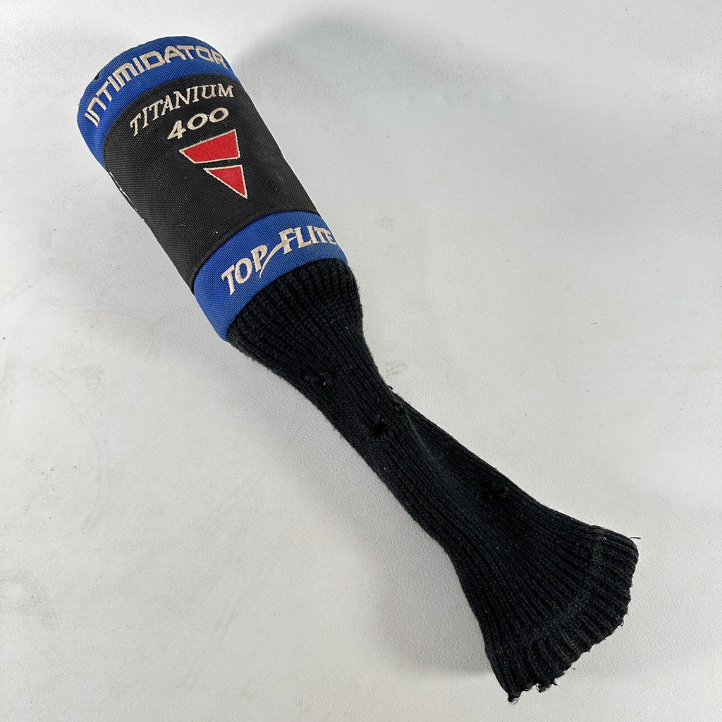 Top-Flite Intimidator Titanium 400 Spoiler Sole #3 Fairway Wood Head Cover - Black/Blue - Used