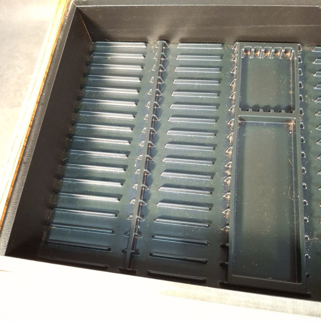 Vintage Concept 2000 Music Mobile Cassette Storage Trolley on Castors Holds 80