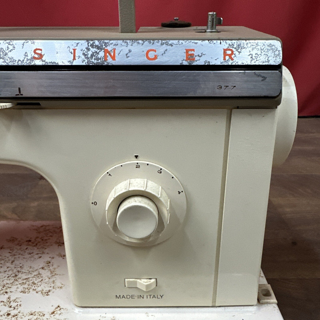 Singer 377 ZigZag Sewing Machine - Used, Untested, No Foot Pedal, For Parts or Restoration