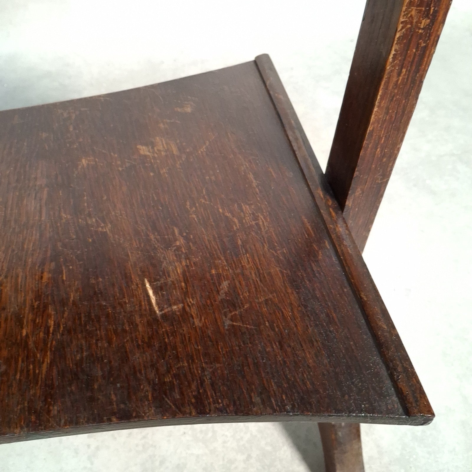 Vintage Art Deco Folding Two‑Tier Side Table / Fire Screen Plant Stand Prop