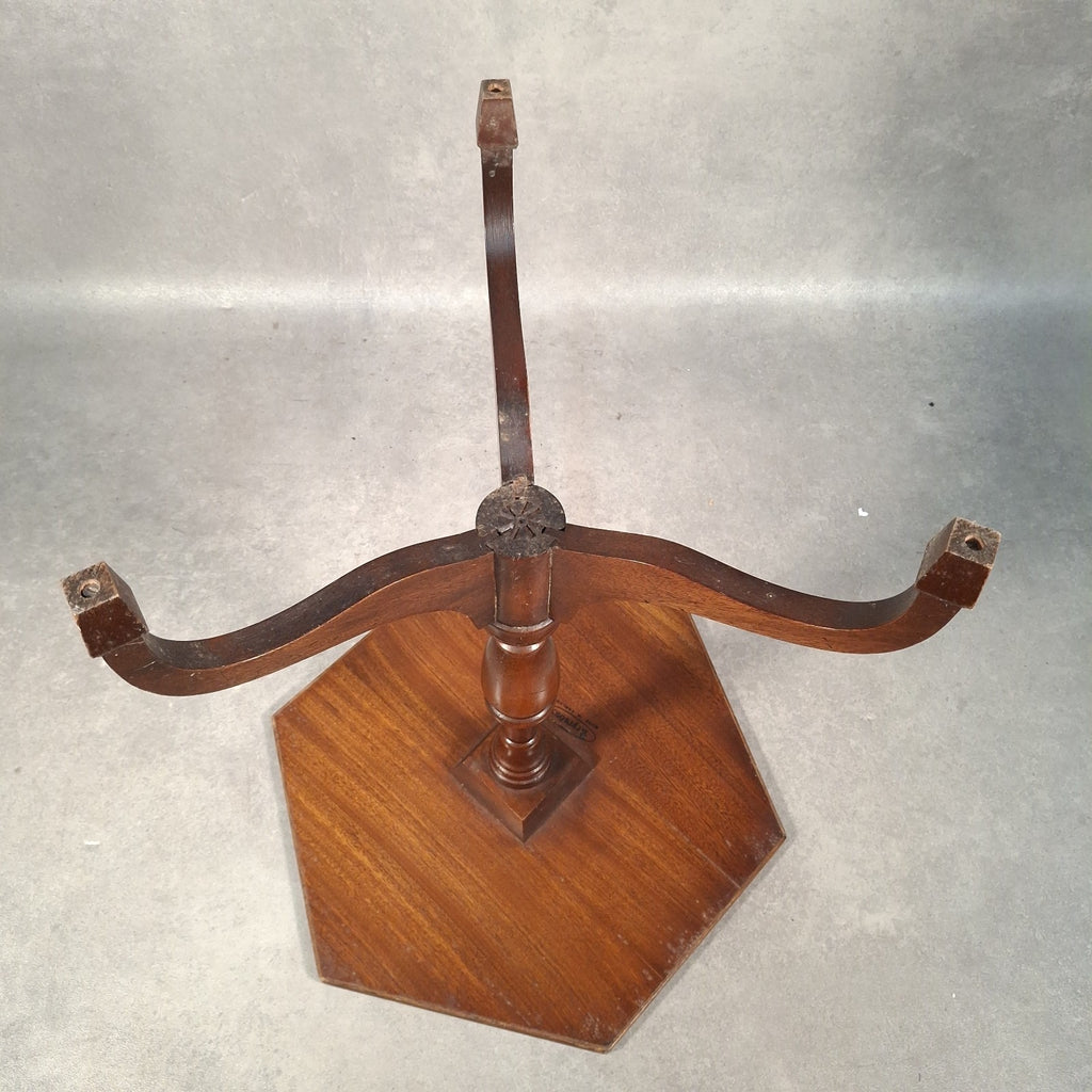 Wine Table Bevan Funnell Reprodux Mahogany Hexagonal Pedestal Tripod Base