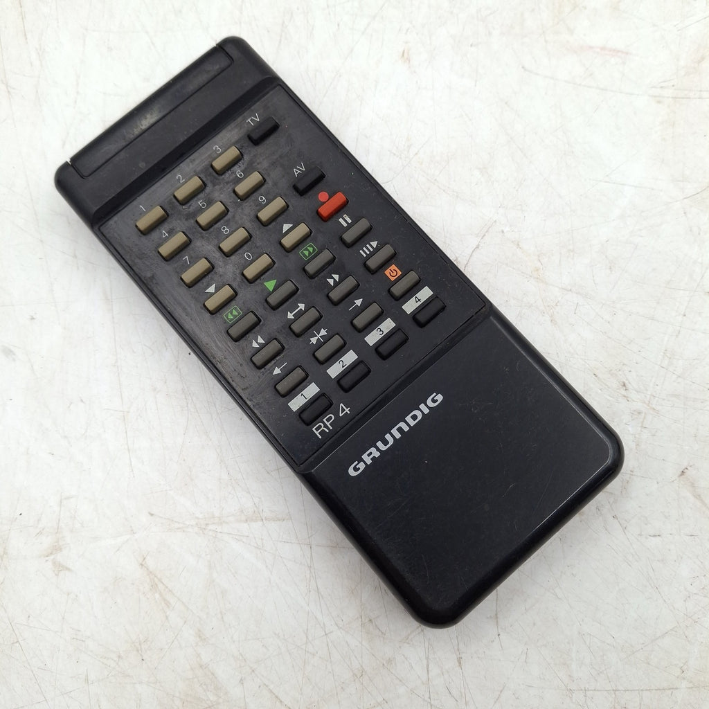 Grundig RP4 Remote Control For VHS Player Vintage