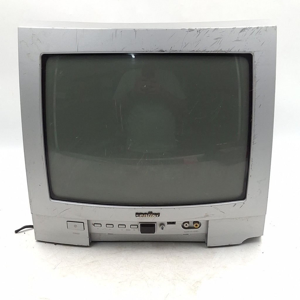 Proline K1405 CRT TV 14” Retro Gaming Monitor AV Input Spares Repairs VTG Prop