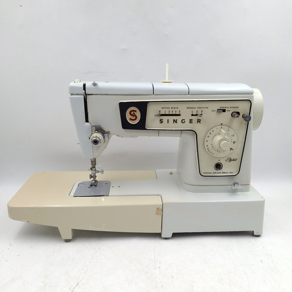 Singer Stylist 498 Special Zig-Zag Vintage Sewing Machine | 1960s | Used | Untested | Spares or Repair
