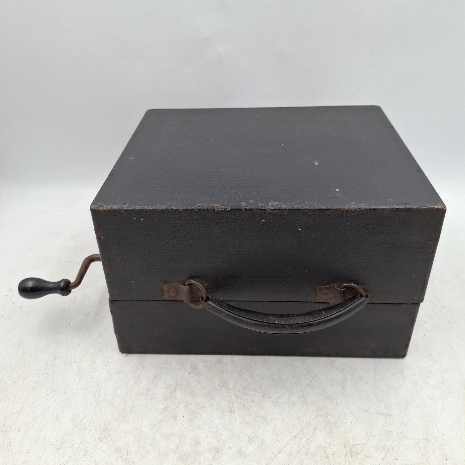 Decca Junior Portable Gramophone | 1920s | Leather Case | Hand Crank | 78 RPM | Used