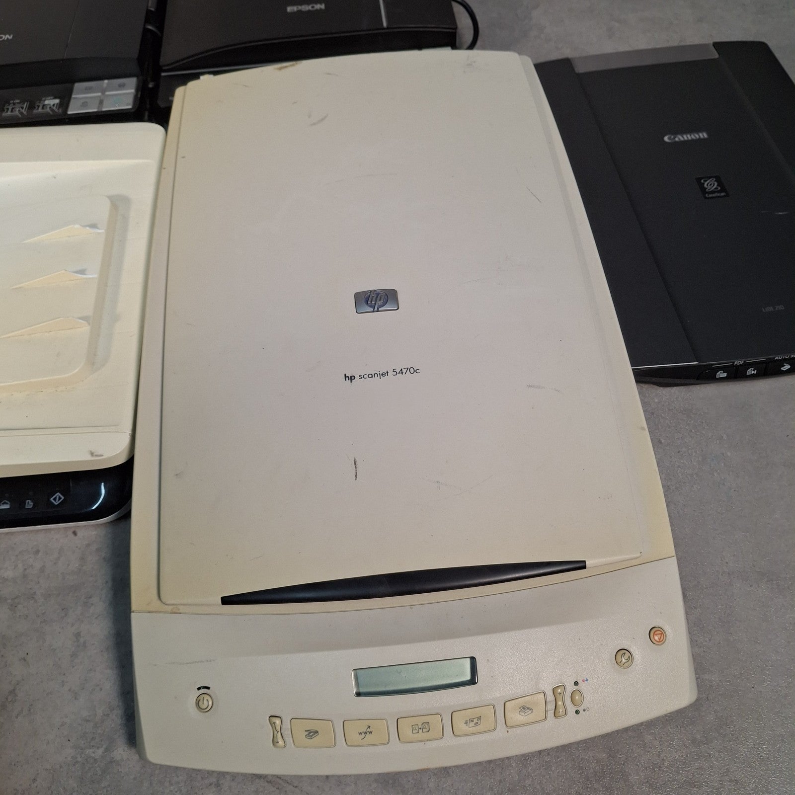 9x Joblot Flatbed Scanners Epson Canon HP Etc Spares Repairs Untested