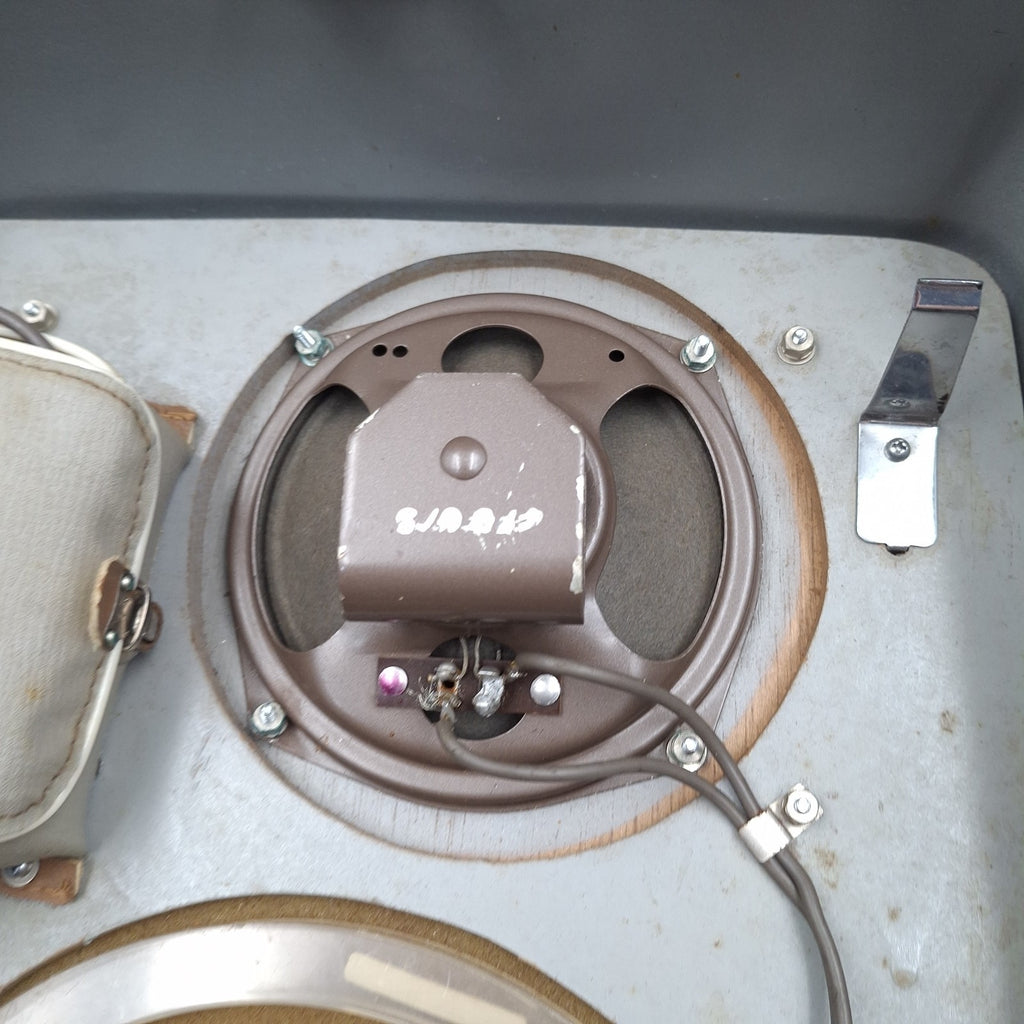 Elmo Sound TP-8 8mm Reel-to-Reel Film Projector with Speaker | Vintage | Used | Untested | Japan