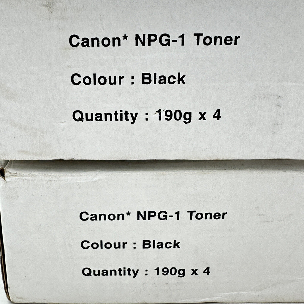 Canon NPG-1 Compatible Black Toner Cartridges x8 (2 x 4-Pack) 190g - New Old Stock