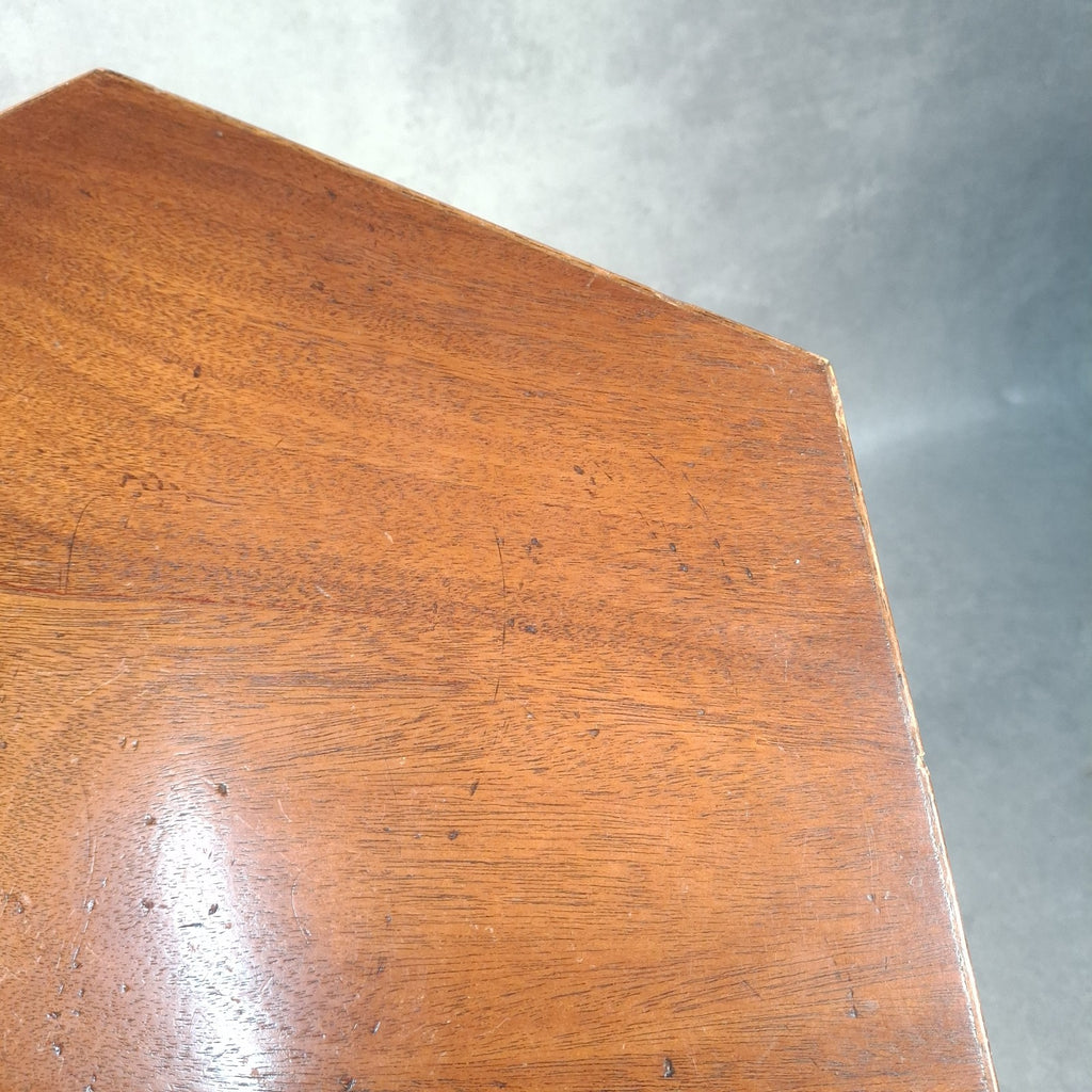 Wine Table Bevan Funnell Reprodux Mahogany Hexagonal Pedestal Tripod Base