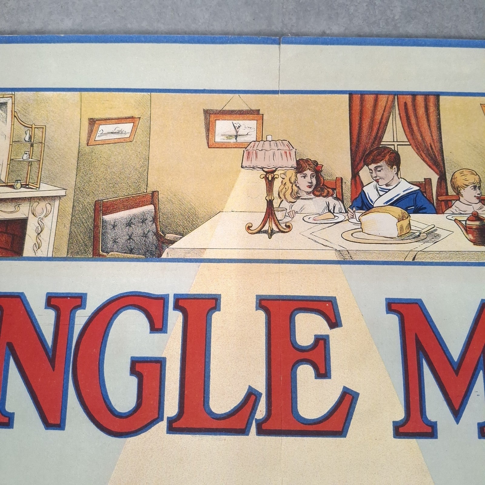 Very Rare Original 1915 WW1 British Propaganda Recruitment Poster Single Men