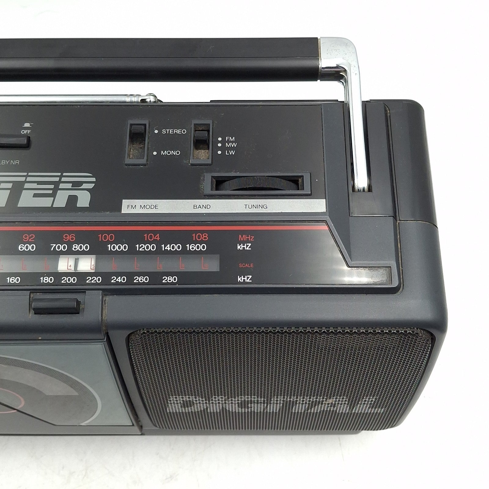 Goodmans SW890 Ghetto Blaster CD Tape Radio Boombox EQ Rare Vintage Stereo Prop