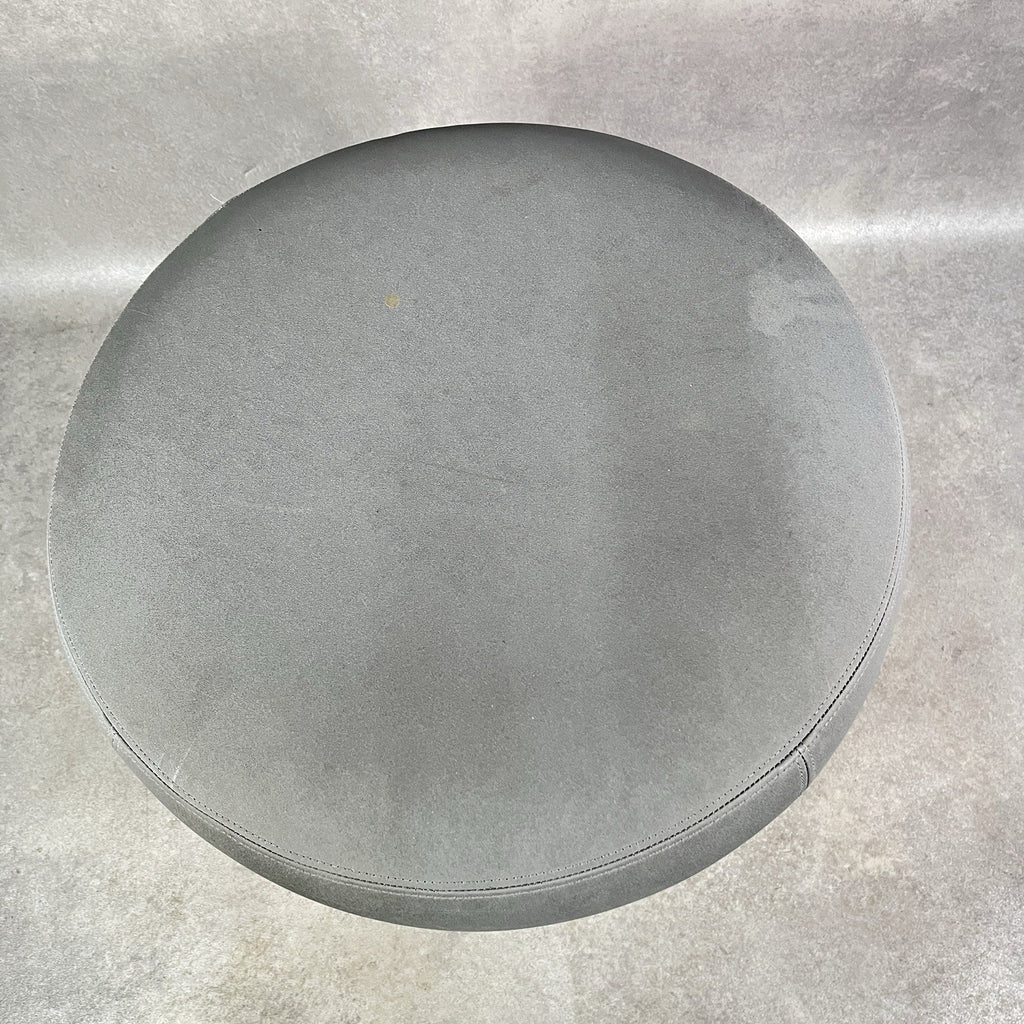 Orangebox POINT-S Soft Seating Ottoman | Grey Fabric | Aluminium Legs | 2012 | Used | UK Made