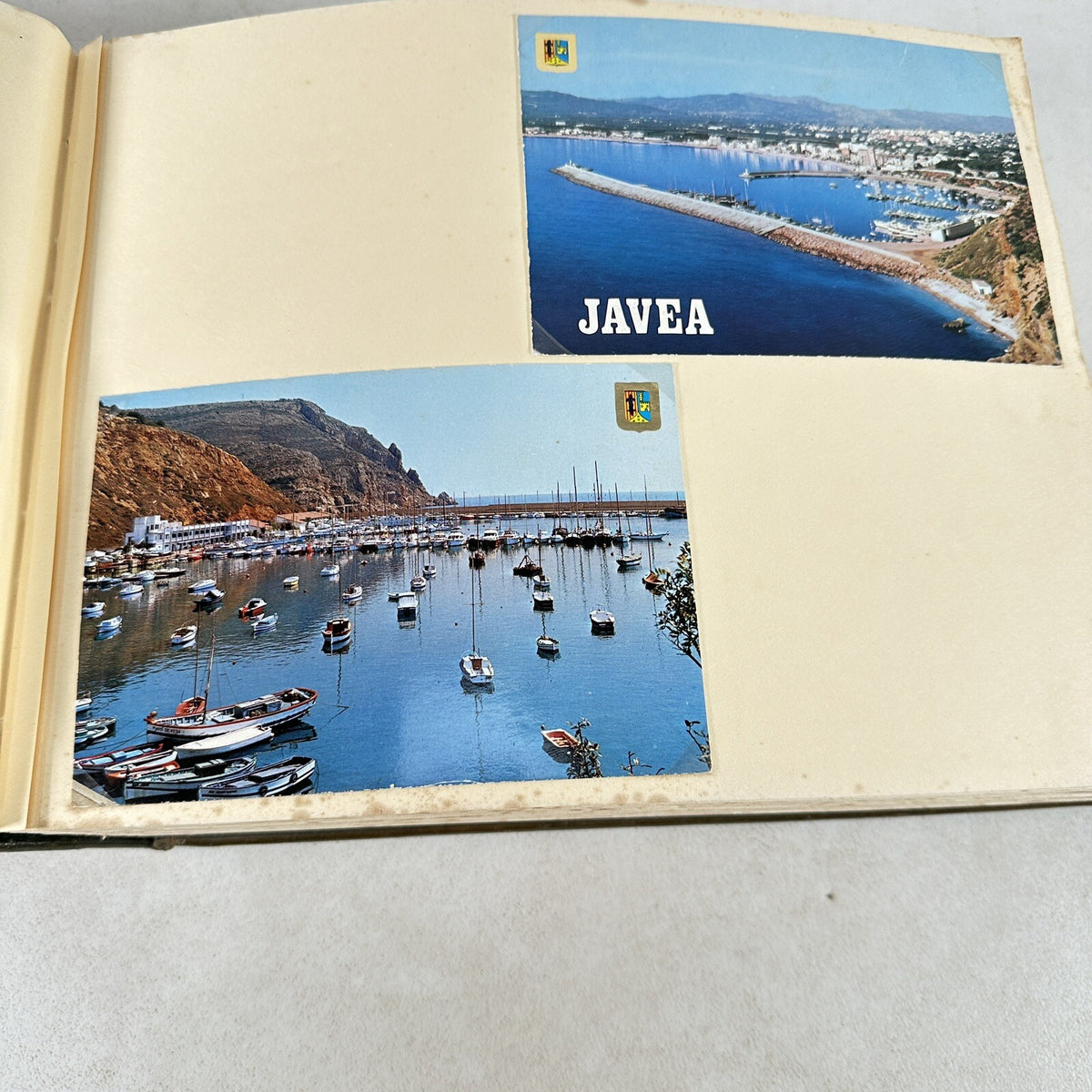 Vintage Postcard Album - 340+ Postcards - Europe & UK - 1950s-1970s - Handwritten Annotations - Used