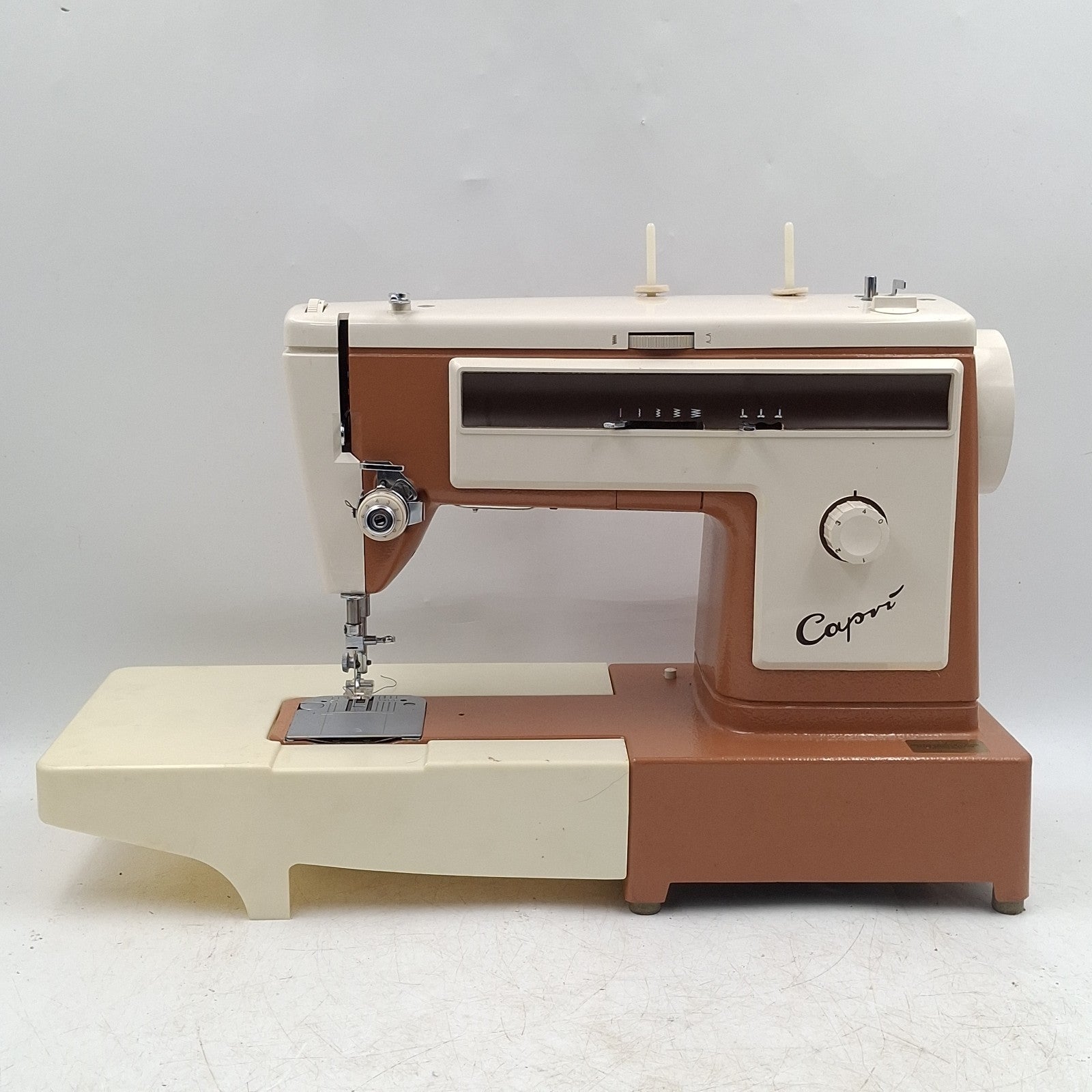 Capri 163 Sewing Machine Untested No Foot Pedal No Case Vintage 1970s
