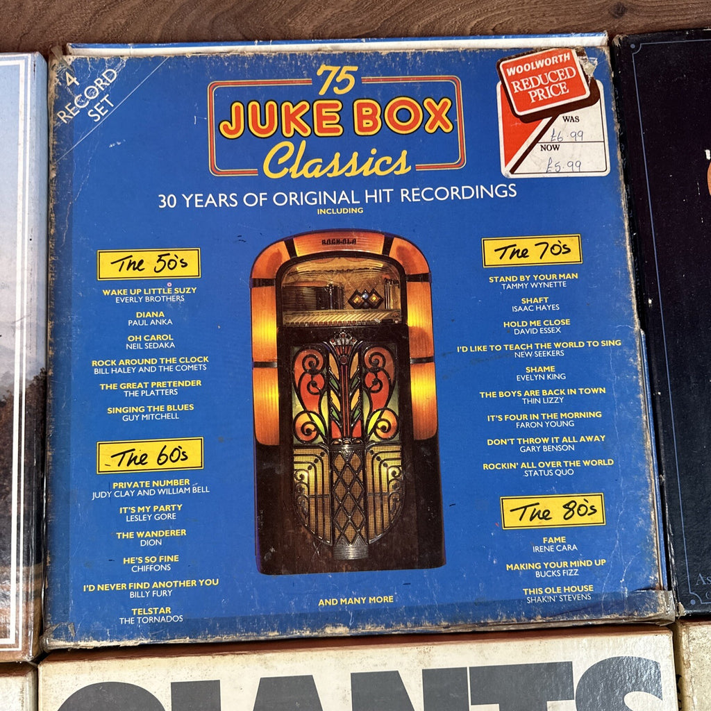 14x 12” Vinyl Record Boxsets Job Lot Bundle