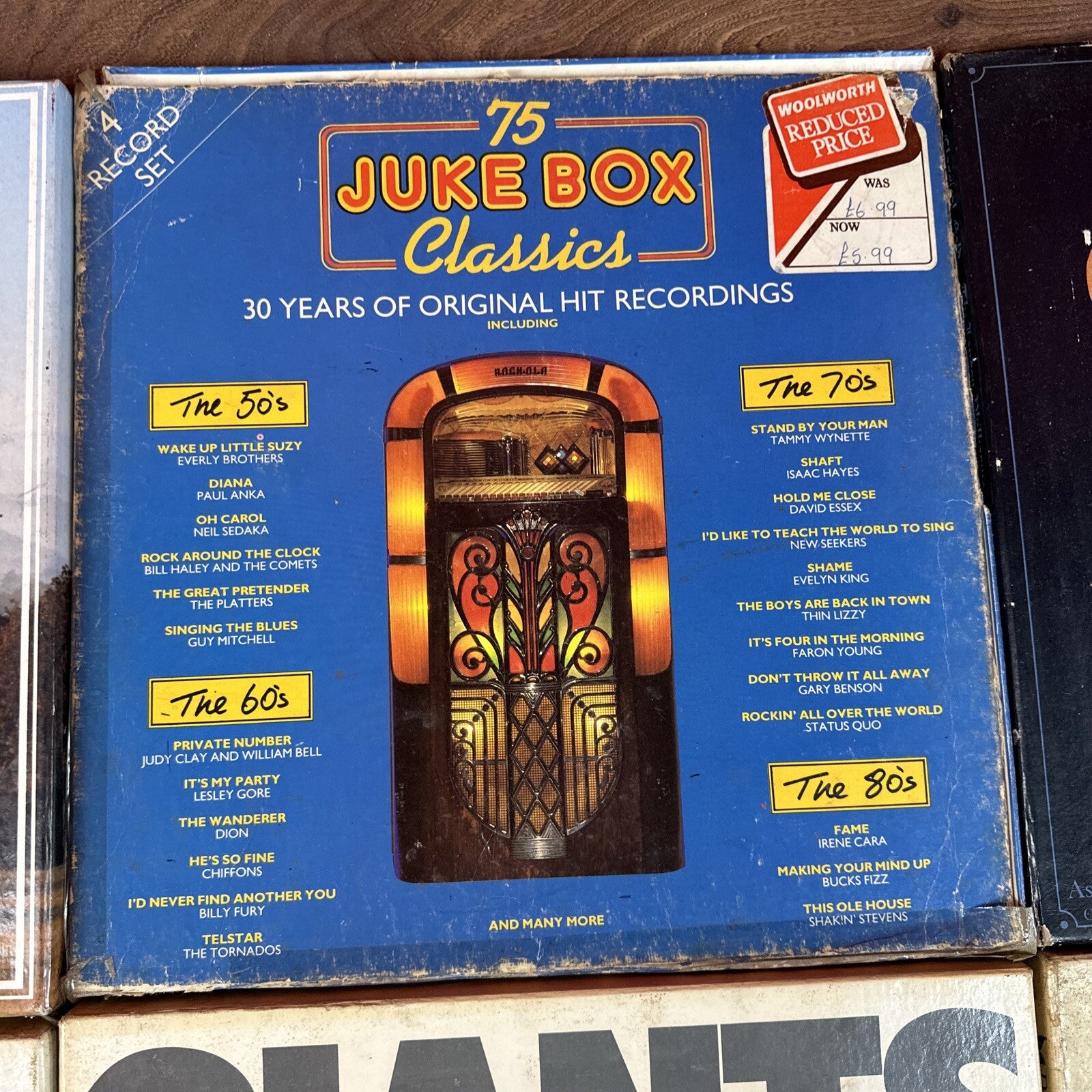 14x 12” Vinyl Record Boxsets Job Lot Bundle