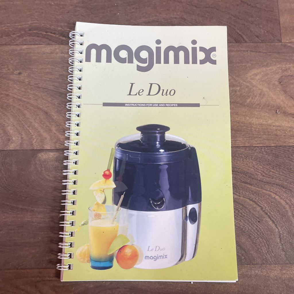 Magimix Le Duo Electric Juicer & Citrus Press - Boxed With Instructions - Used