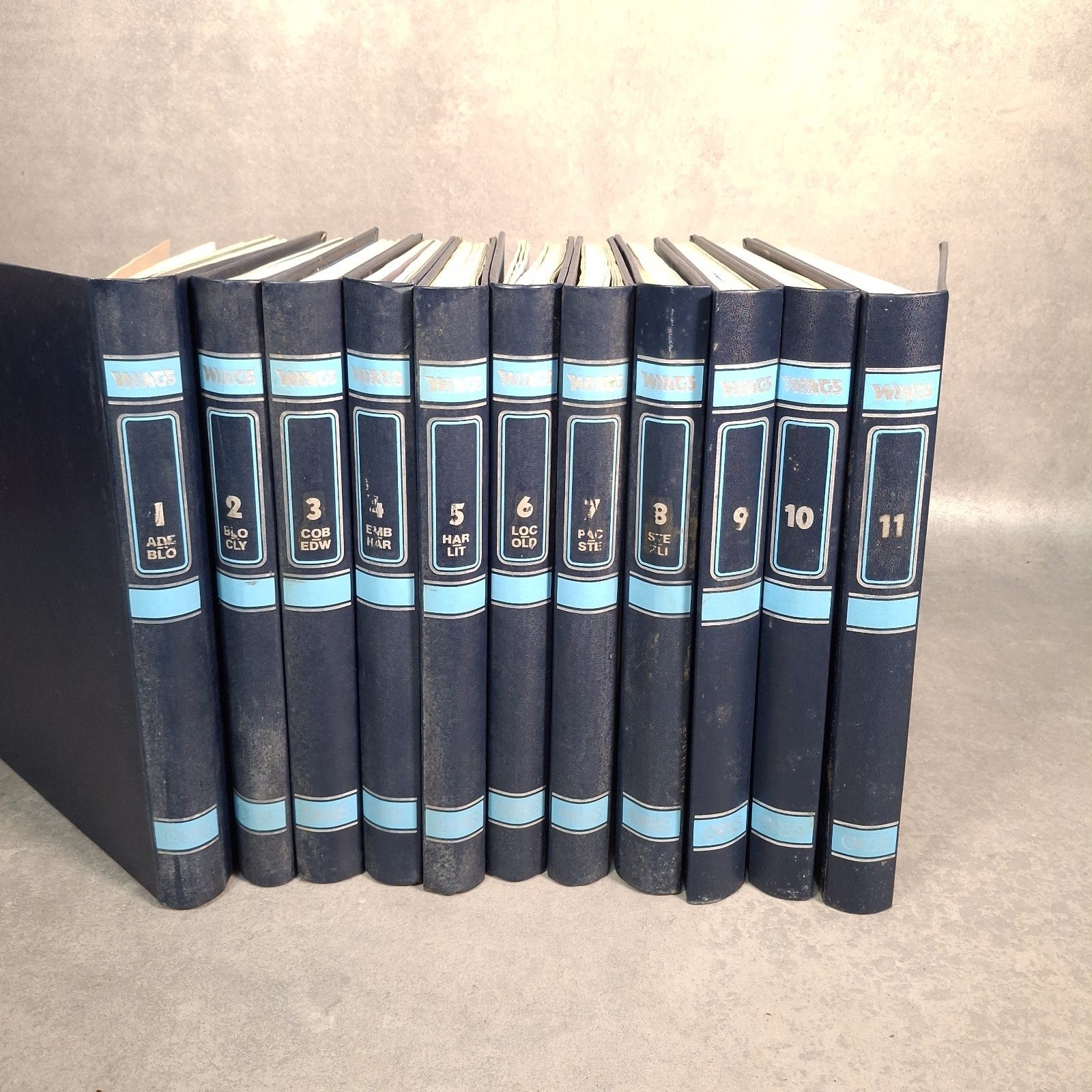Wings Encyclopedia Of Airplanes Military Related 11 Volume Set
