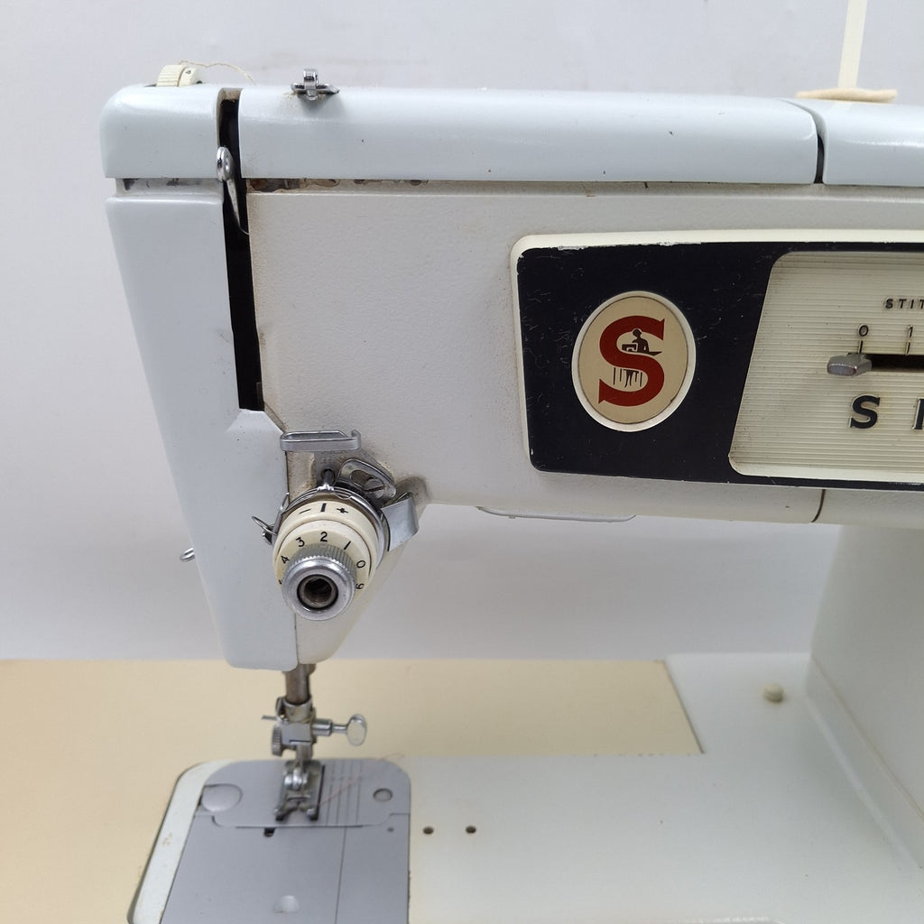 Singer Stylist 498 Special Zig-Zag Vintage Sewing Machine | 1960s | Used | Untested | Spares or Repair