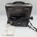 Hitachi VM-S83E S-VHS-C Camcorder with Stereo Mic, Battery, Hard Case & Manual - Used - Untested