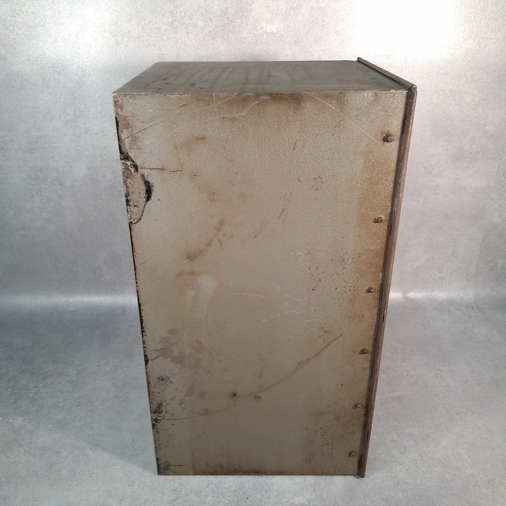 Vintage 12 Drawer Cinema Film Reel Storage Cabinet 16mm 35mm Archive Steel Prop