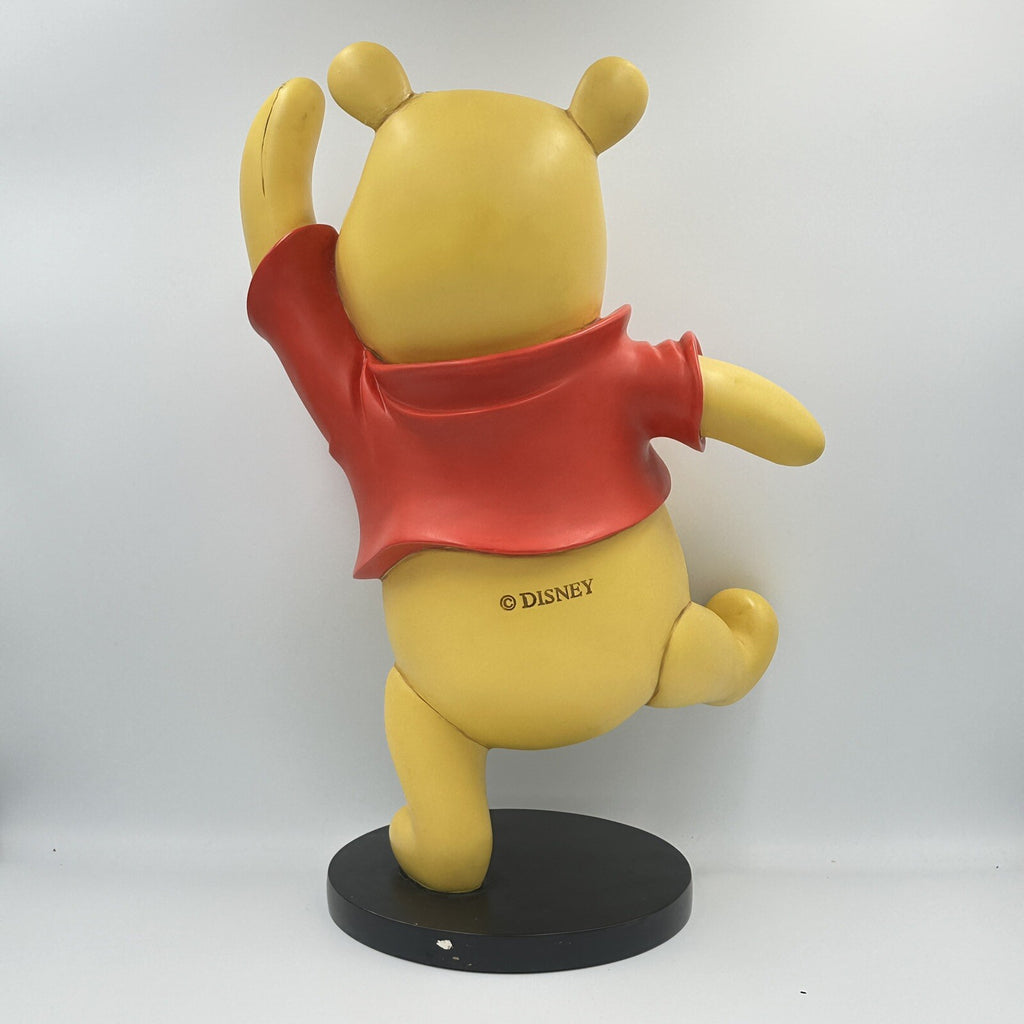 Winnie the Pooh Disney Store Display Resin Statue | c.1990s | Large 16" | Rare | Used