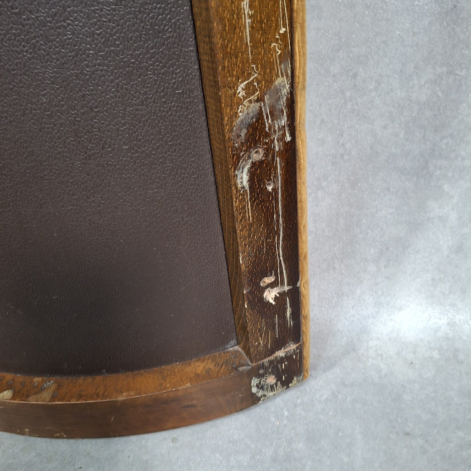 Vintage Art Deco Cinema Theatre Seats | Row of 2 Fold-Up Chairs | Red Fabric | Missing Armrest | Used