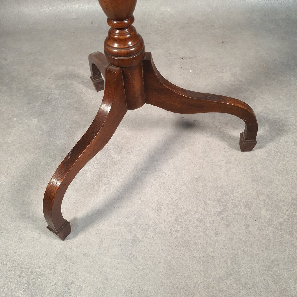 Wine Table Bevan Funnell Reprodux Mahogany Hexagonal Pedestal Tripod Base