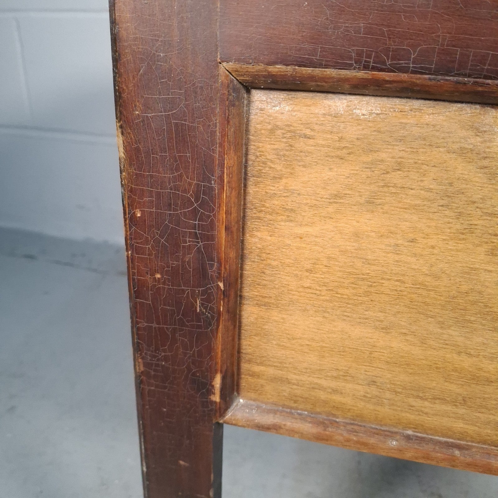 Vintage Oak Arts & Crafts / Art Deco Style Sewing Box Work Table | Used | Restoration Project