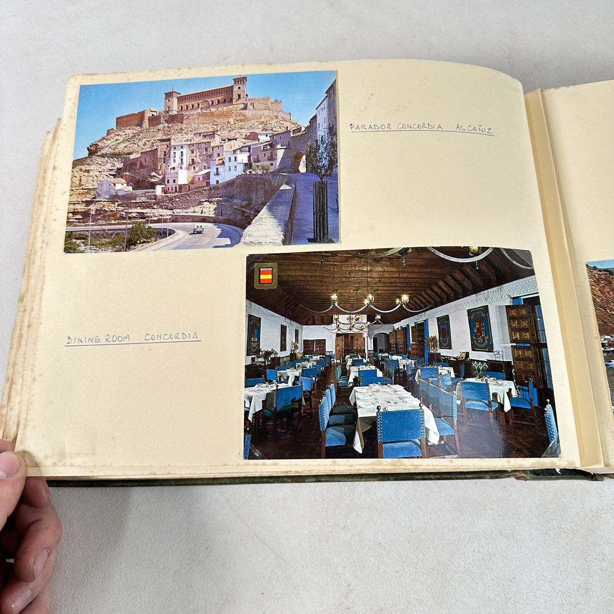 Vintage Postcard Album - 340+ Postcards - Europe & UK - 1950s-1970s - Handwritten Annotations - Used