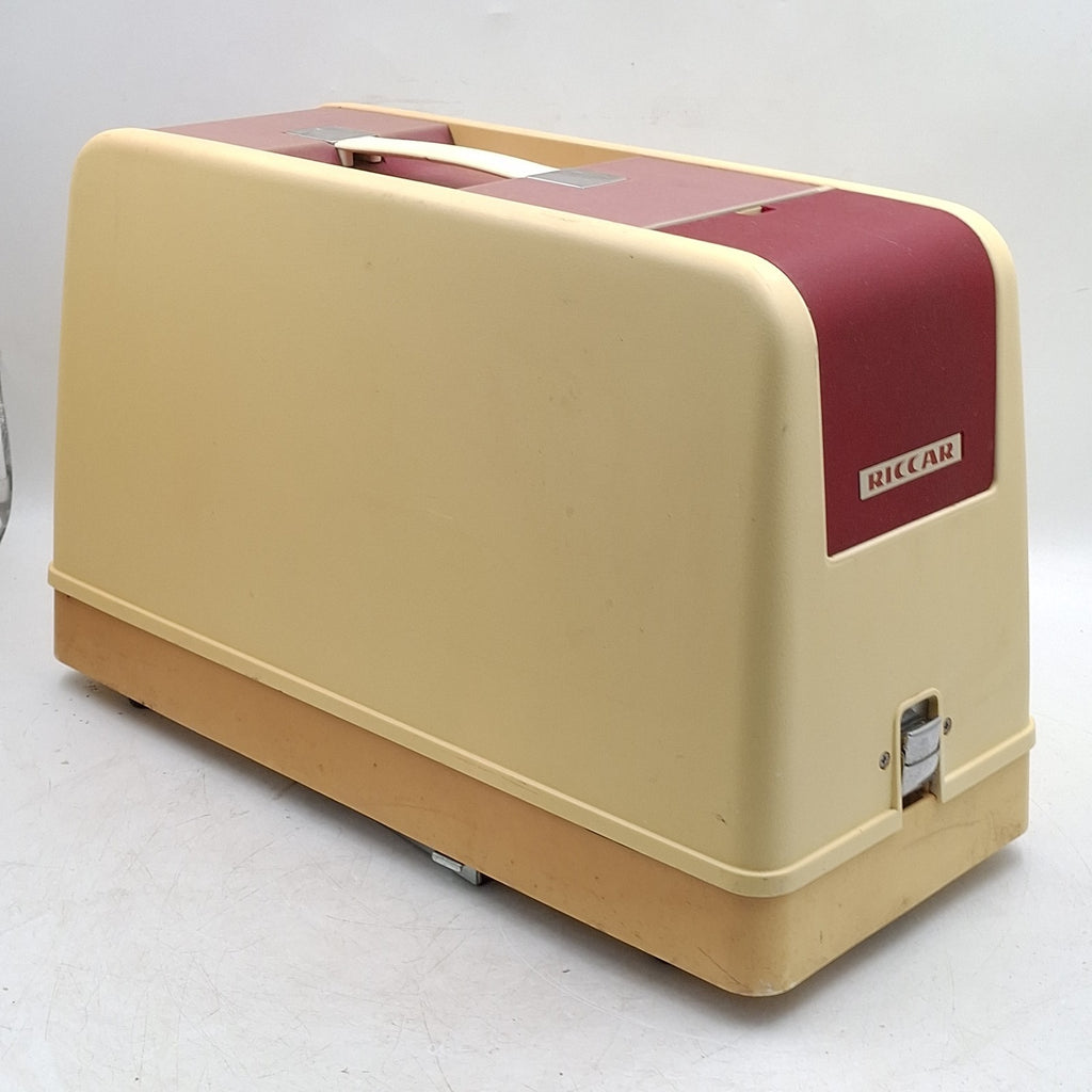 Riccar 510 Super Z Stretch Vintage Sewing Machine with Case & Foot Pedal – 1960s/70s | Used