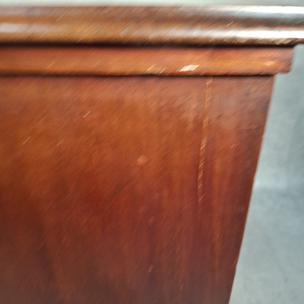 Antique 10” 78rpm Gramophone Record Cabinet on Castors Shellac Disc Storage Unit