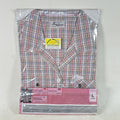 Luna Carina Ladies Bigshirt Nightshirt - 100% Cotton - Check - Size L (44/46) - New Old Stock Unopened