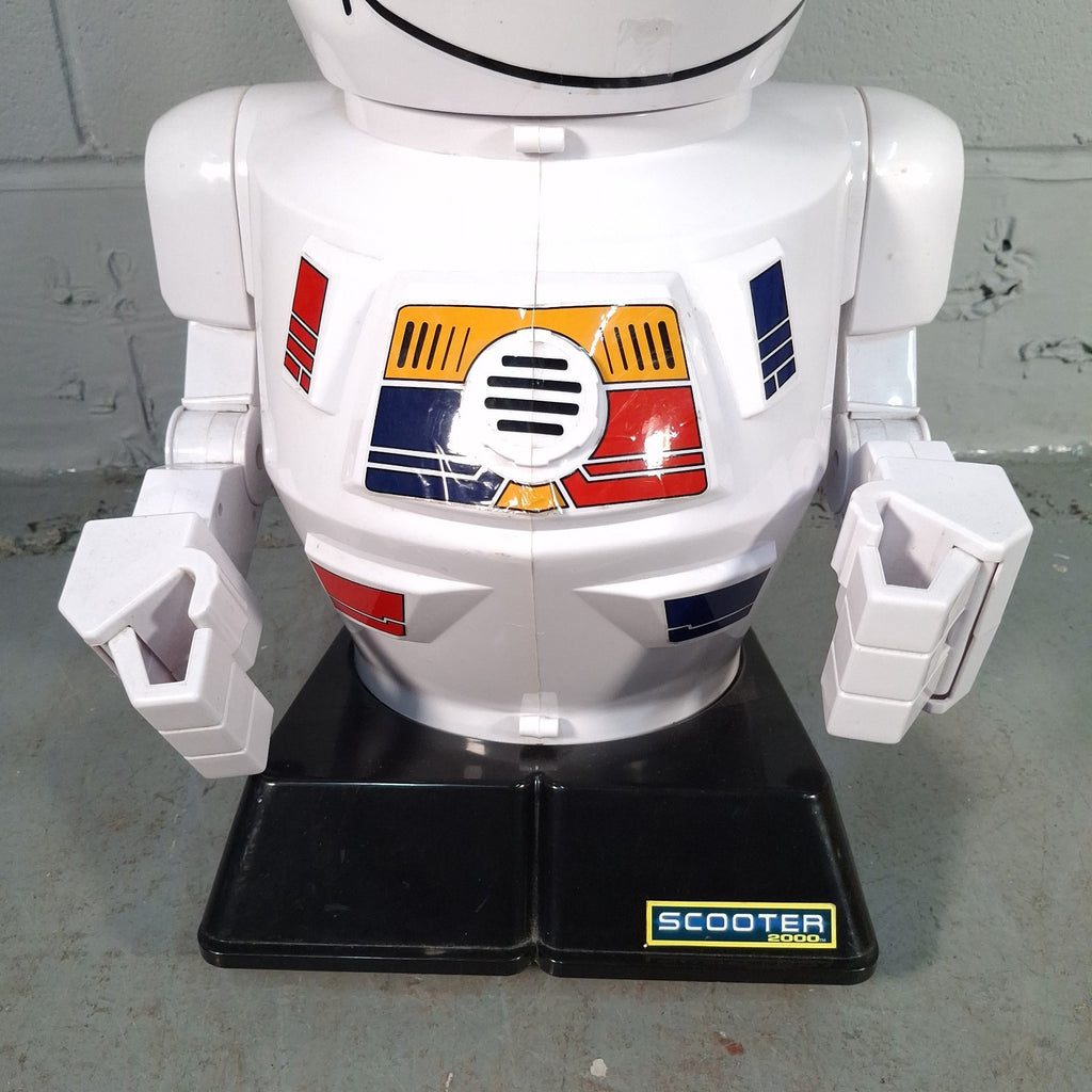 Scooter 2000 Radio Controlled Robot Toy | Retro 90s Y2K | Used | Tested & Working | Faults — See Description