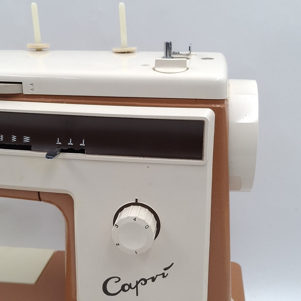Capri 163 Sewing Machine Untested No Foot Pedal No Case Vintage 1970s