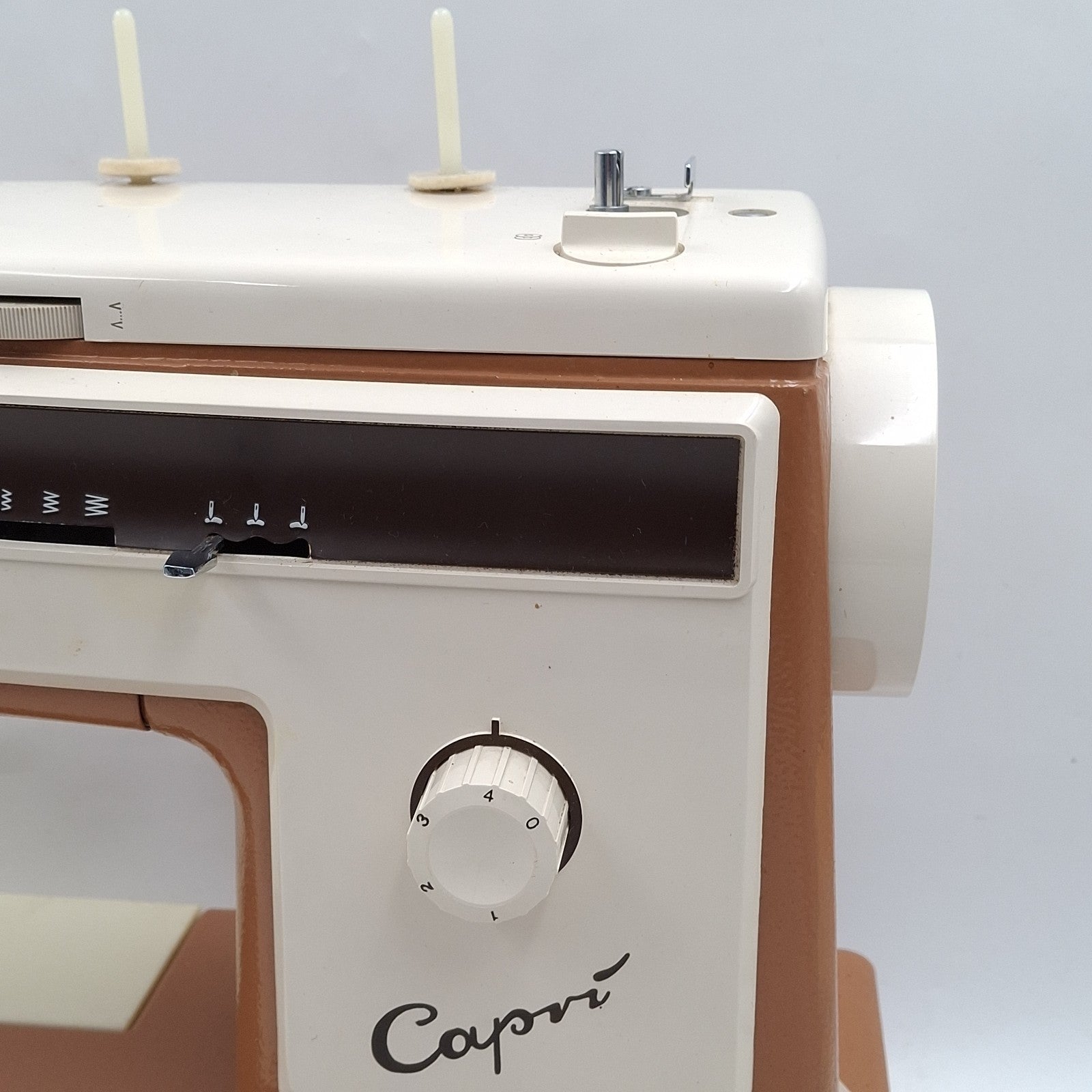 Capri 163 Sewing Machine Untested No Foot Pedal No Case Vintage 1970s