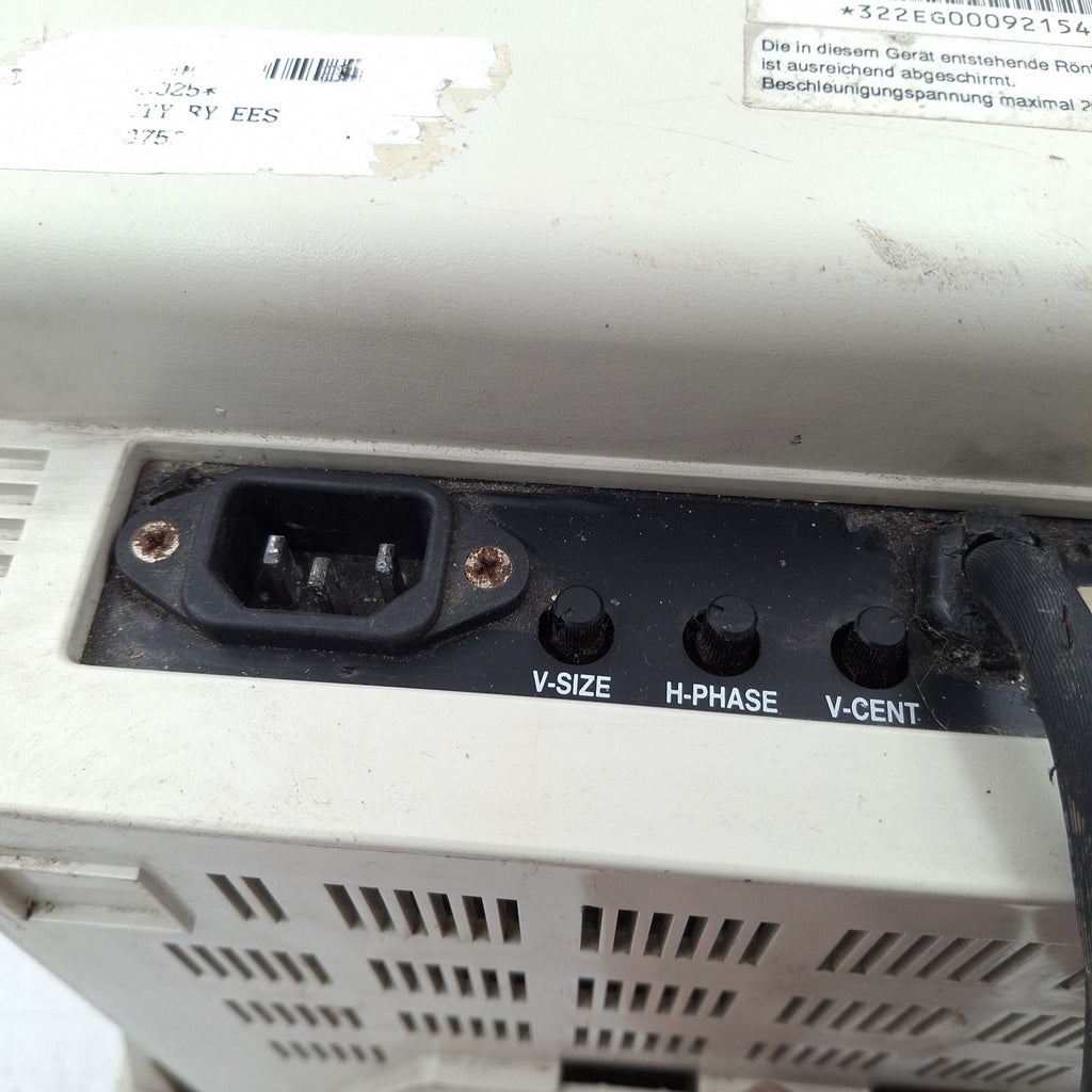 AST Model 66267 SVGA CRT Monitor | Vintage Beige | Faulty / Spares or Repairs | Used