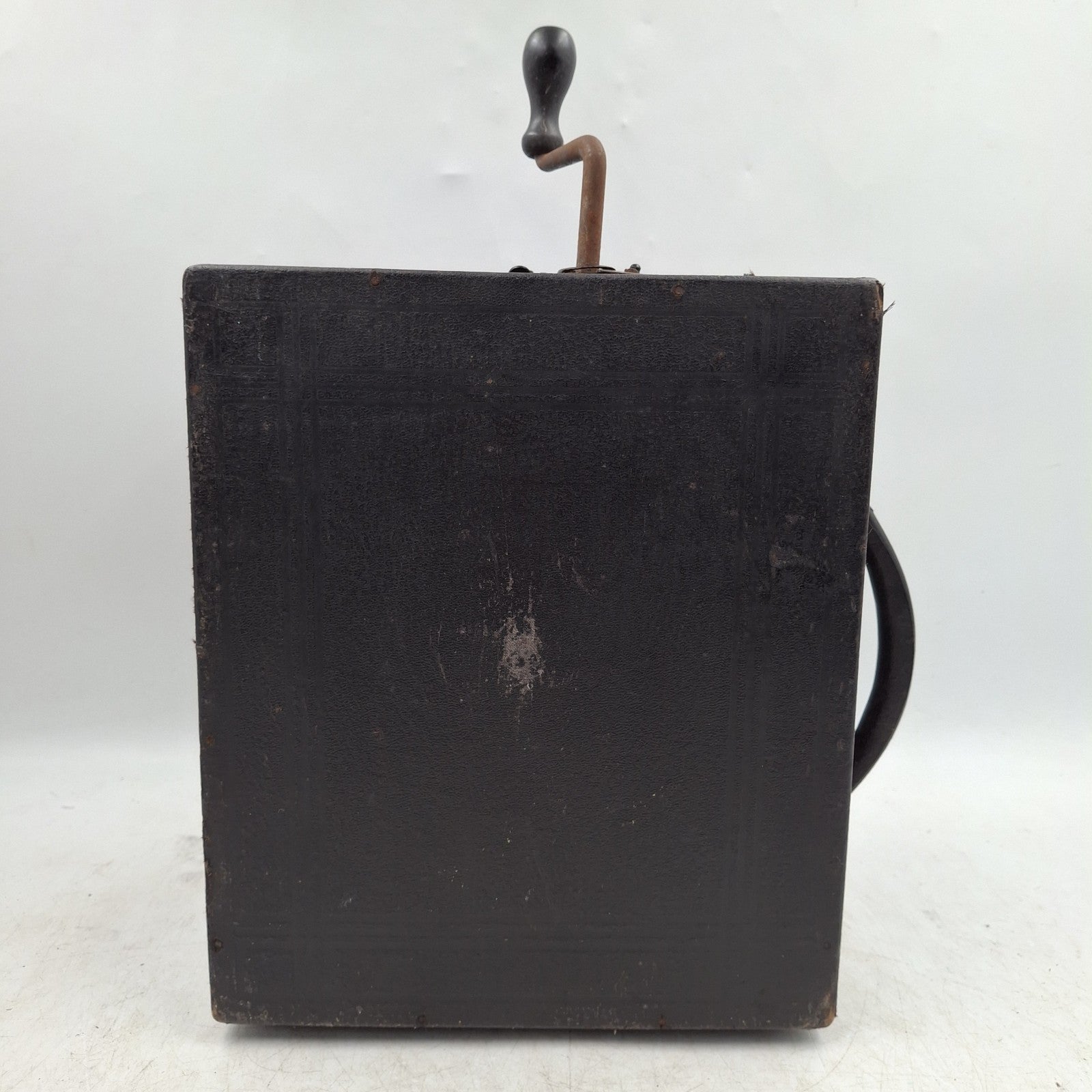 Decca Junior Portable Gramophone | 1920s | Leather Case | Hand Crank | 78 RPM | Used