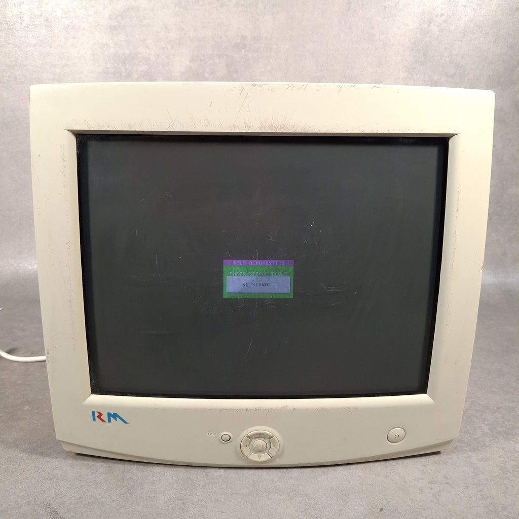 CRT Monitor 17” VGA Retro Gaming PC RM RM700-A Beige 2001