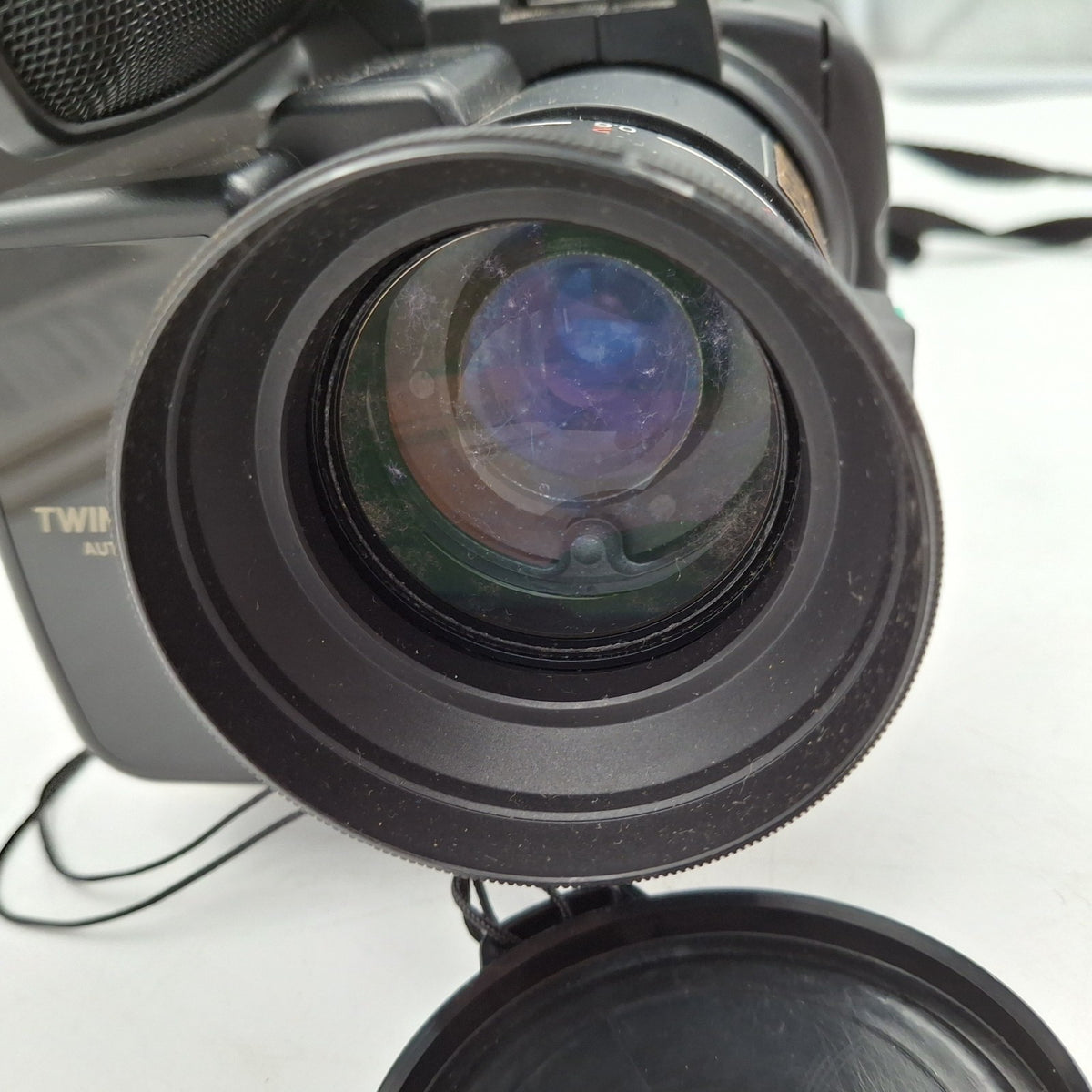 Hitachi VM-S83E S-VHS-C Camcorder with Stereo Mic, Battery, Hard Case & Manual - Used - Untested